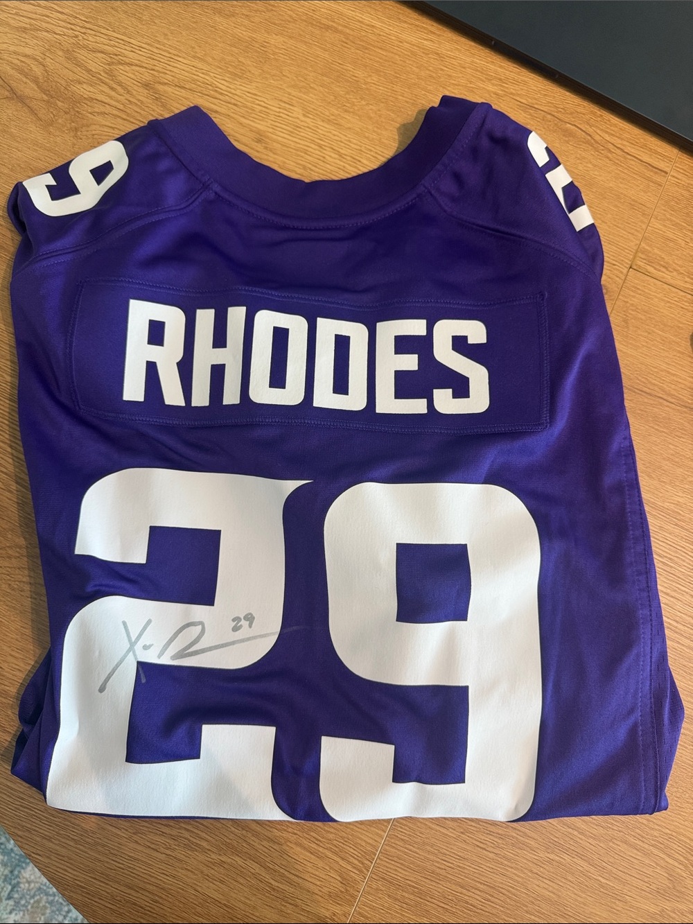 Nike Minnesota Vikings Signed Jersey - Rhodes #29